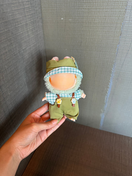 Cottagecore Gingham Set for Labubu Doll